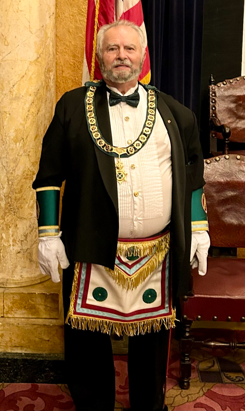 Portrait of R.E. Sir Knight William R. Malone